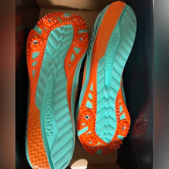 Saucony ENDORPHIN 3 SPIKE Mens Sz 9.5 - Picture 6 of 7